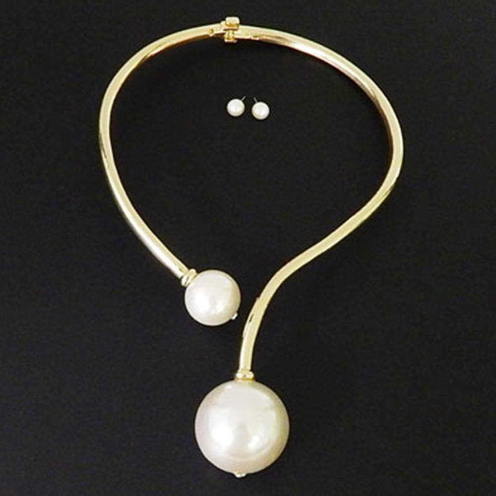 GAUDY PEAR WITH HINGED NECKLACE YS-2019