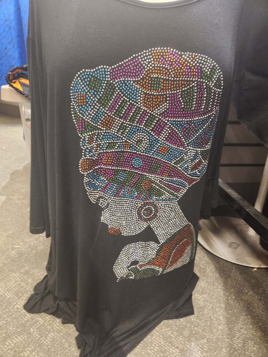 African lady tunic