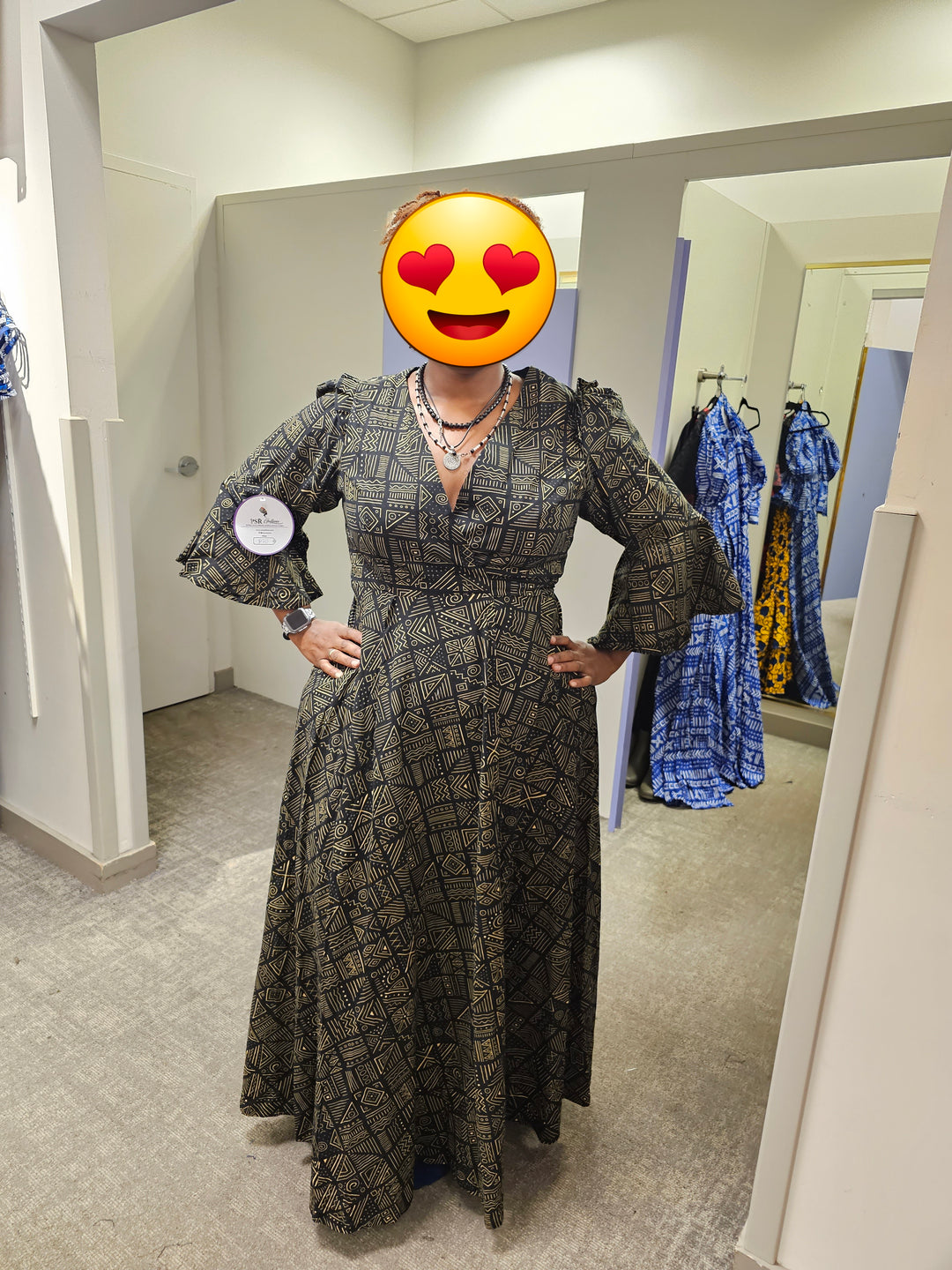 Prudence Maxi Wrap Dress