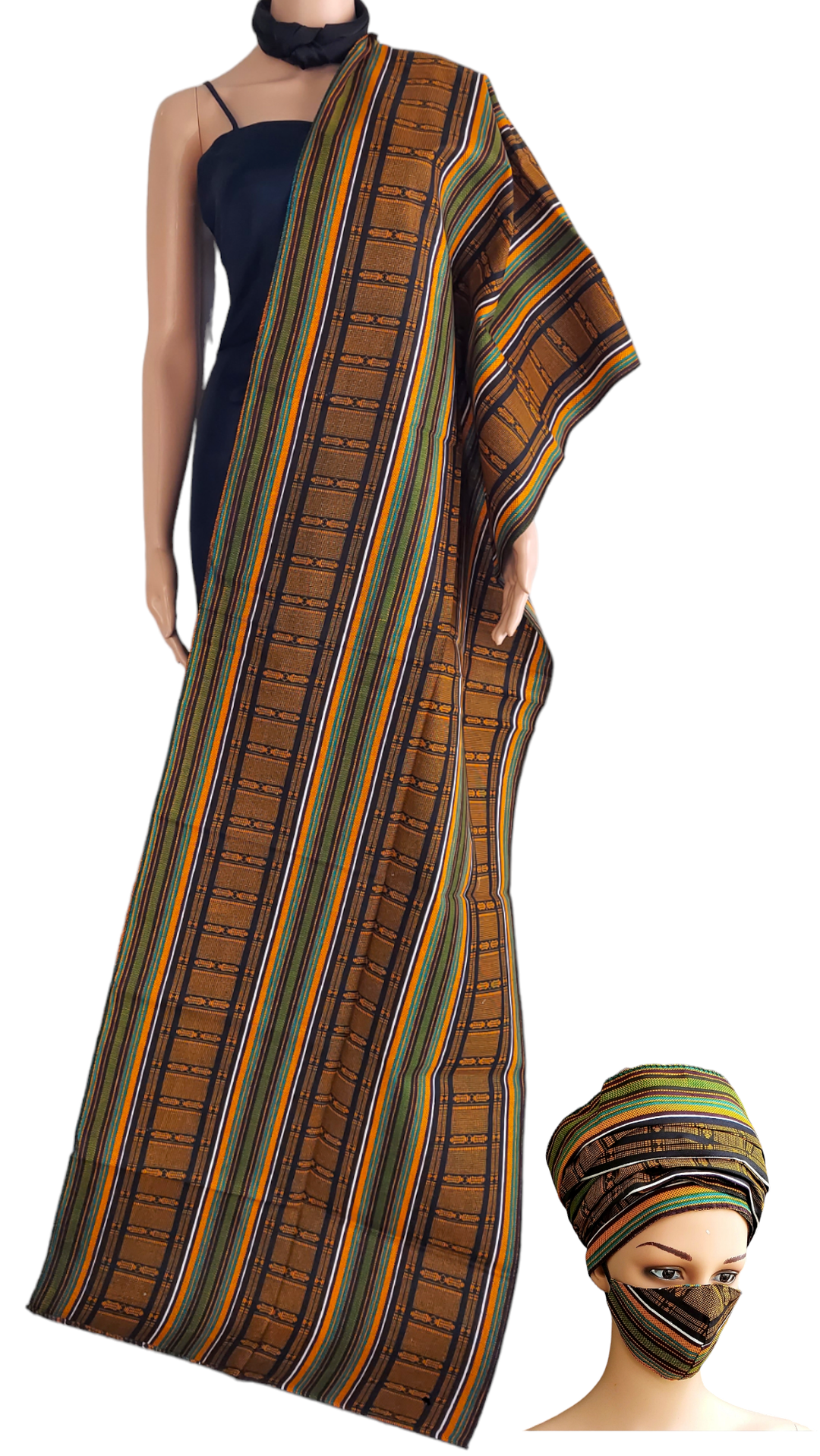 Scarf Headwrap/ African Print