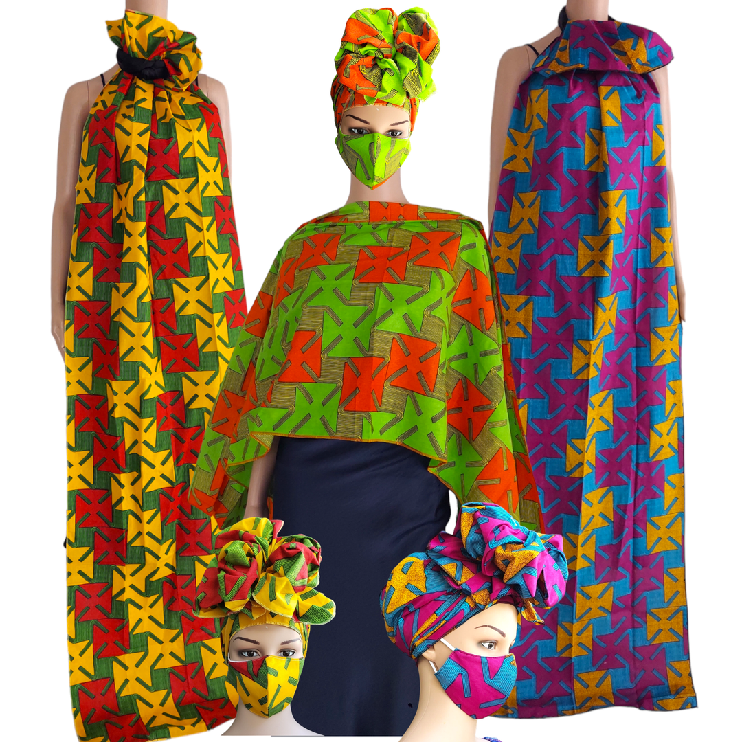 Scarf Headwrap/ African Print