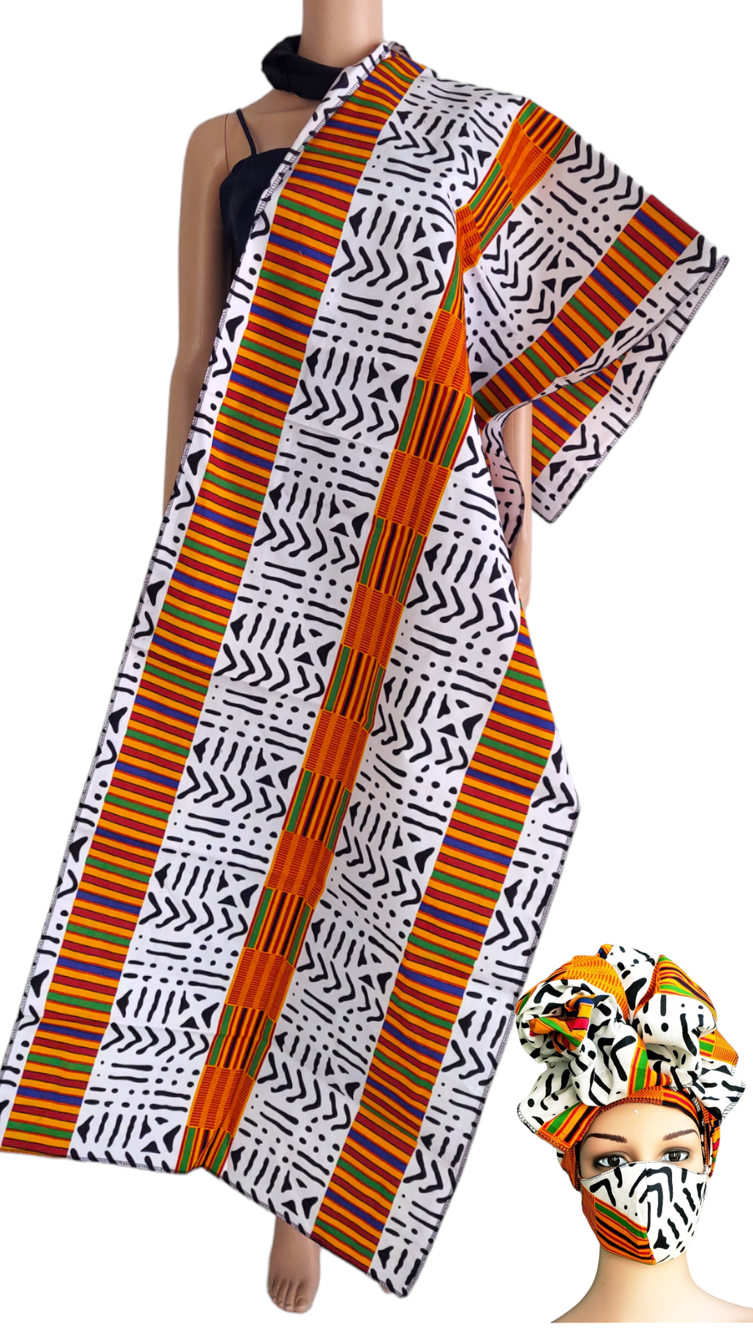 Scarf Headwrap/ African Print