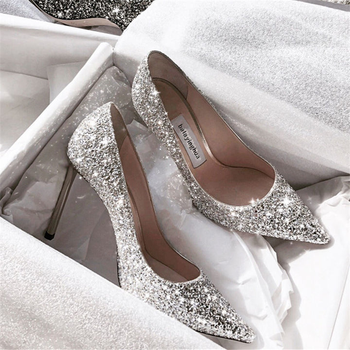 Marie Antoinette Stiletto Bridal Shoe