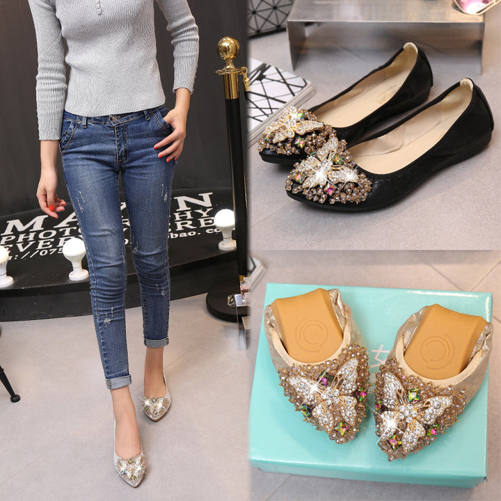 Pearls and Butterfly Flats