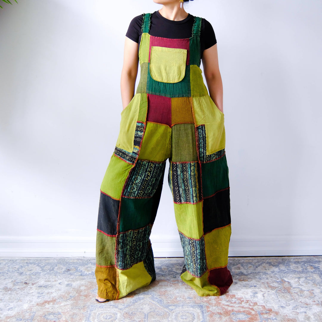 Pippi Patchwork Overalls