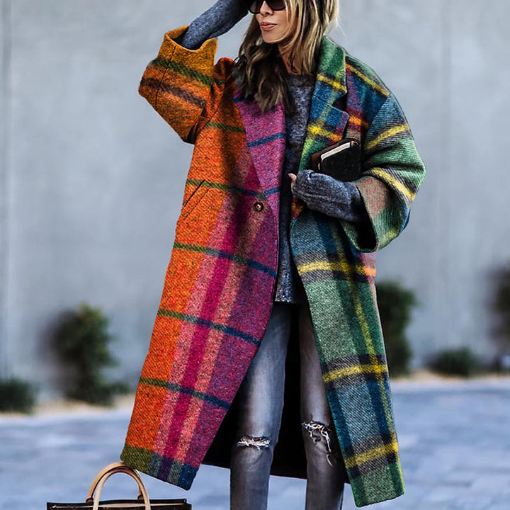 Kaleidoscope Plaid  Jacket