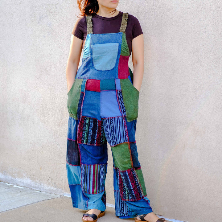 Pippi Patchwork Overalls