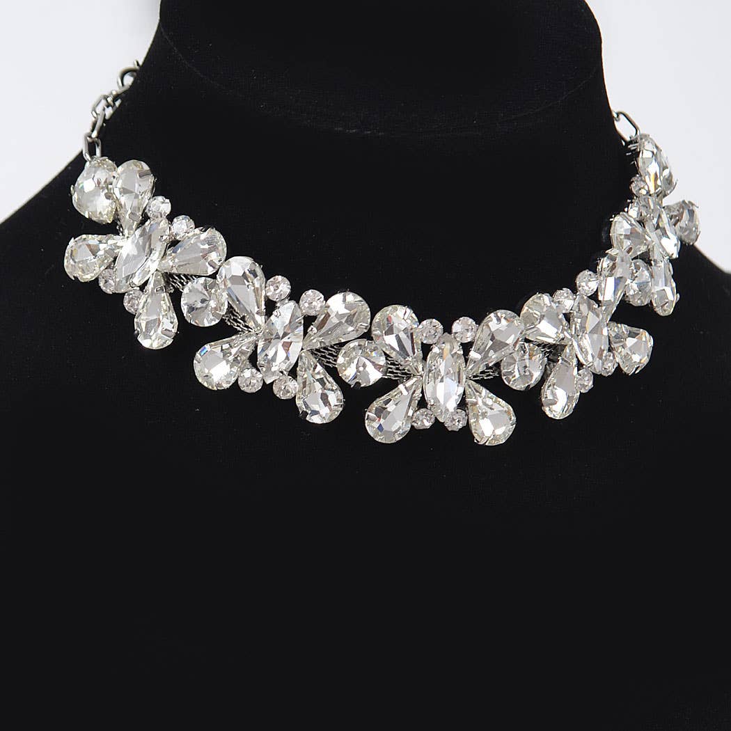 AB Stone Earring and Necklace Set