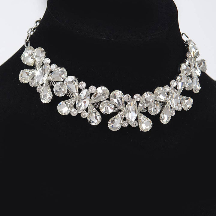 AB Stone Earring and Necklace Set
