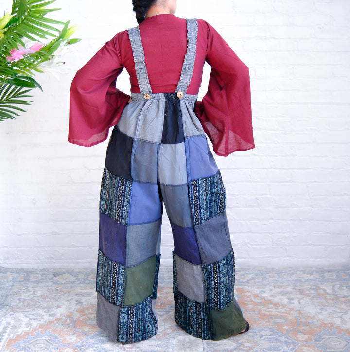 Pippi Patchwork Cordury Jumpsuit