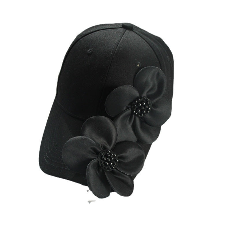 Women's Three-dimensional Flower Elegant Baseball Hat