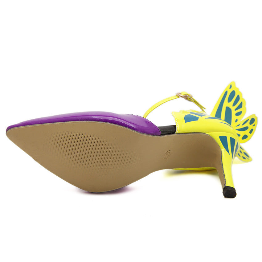 Butterfly Wings Stiletto Heel