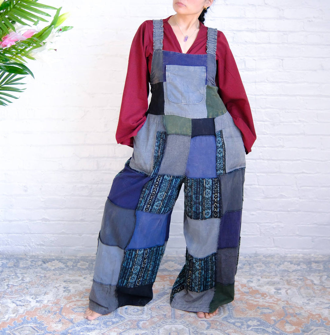 Pippi Patchwork Cordury Jumpsuit