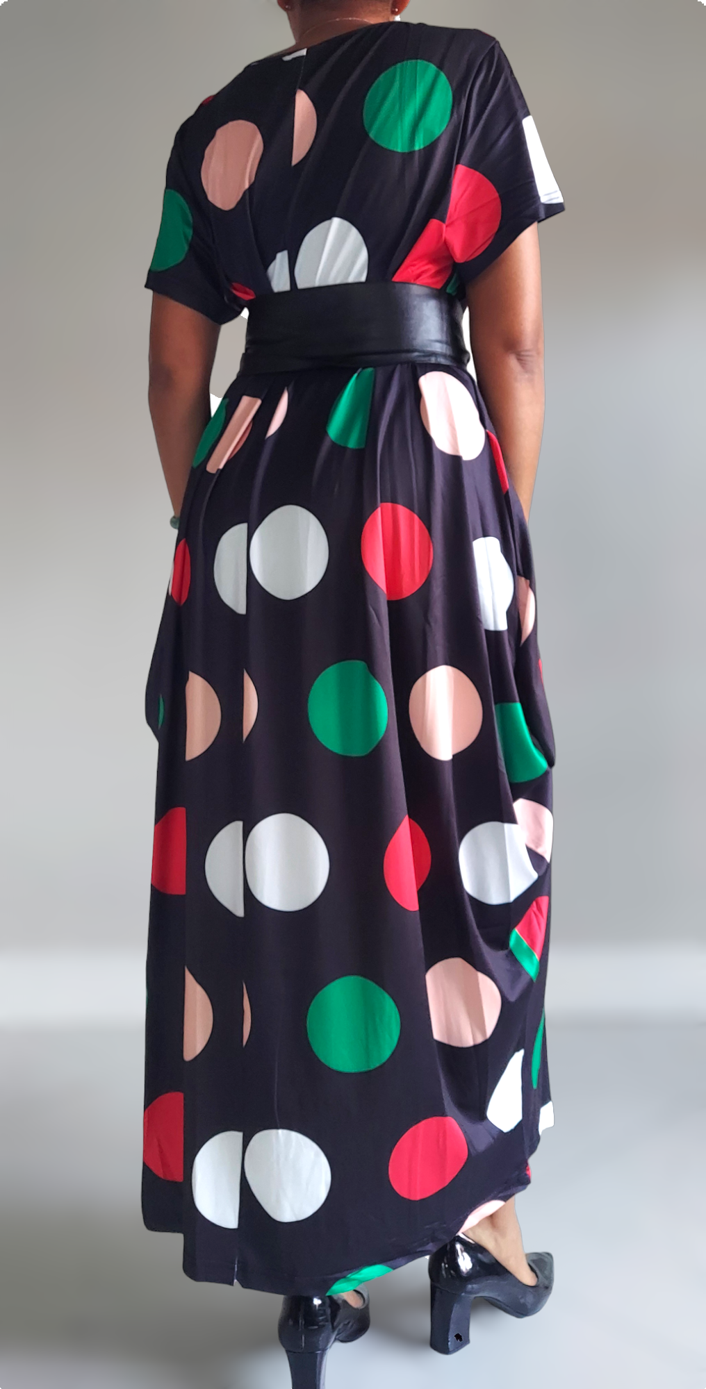 Bubble  Dress/Multi Color /Polkadot