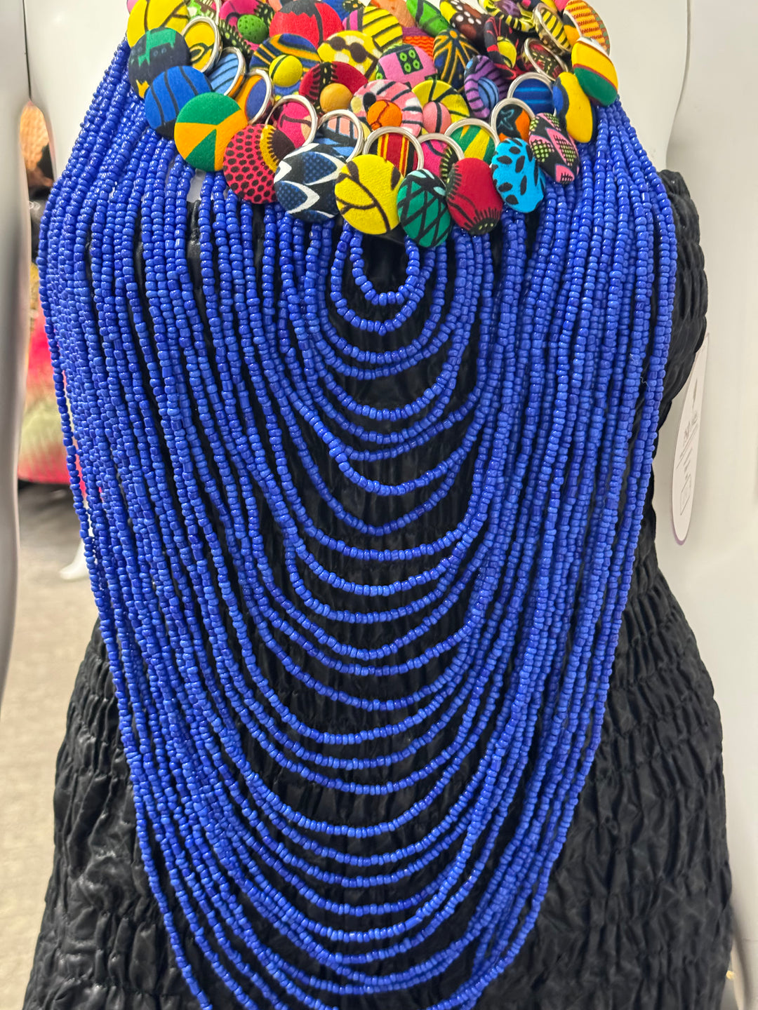 Sassy layered beaded necklace