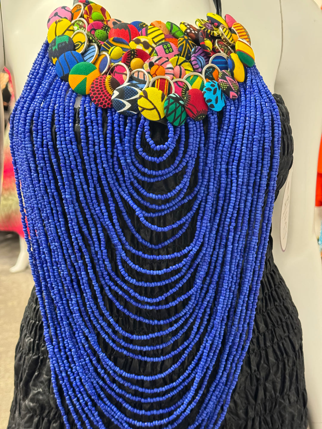 Sassy layered beaded necklace