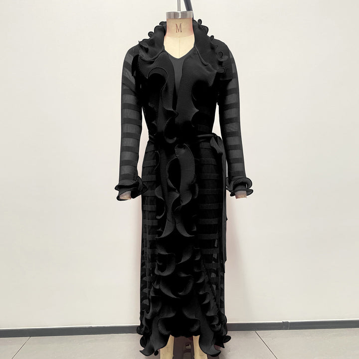 Hollow Dress Women's Autumn And Winter Lace