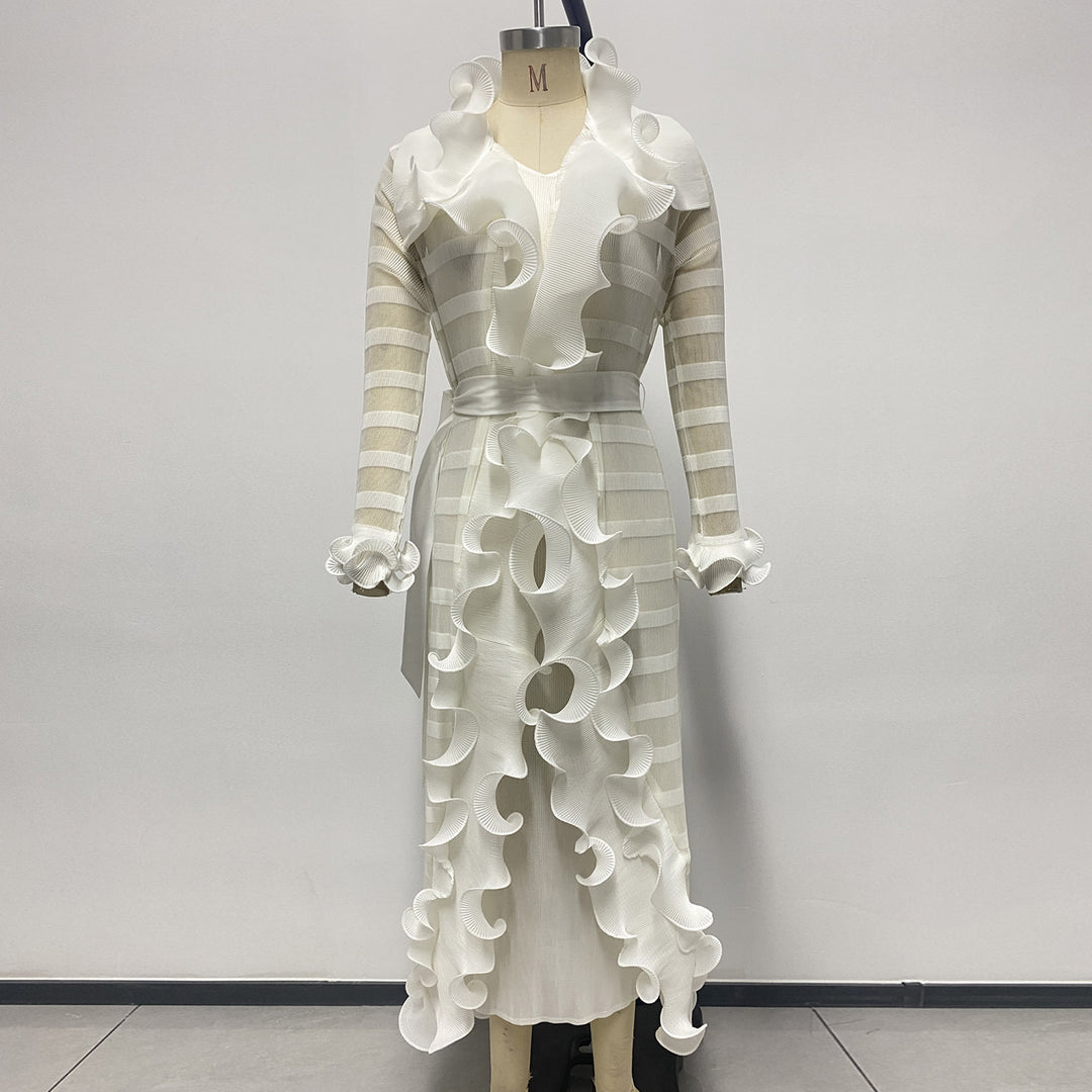 Hollow Dress Women's Autumn And Winter Lace
