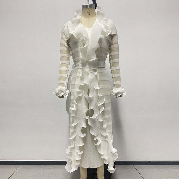 Hollow Dress Women's Autumn And Winter Lace