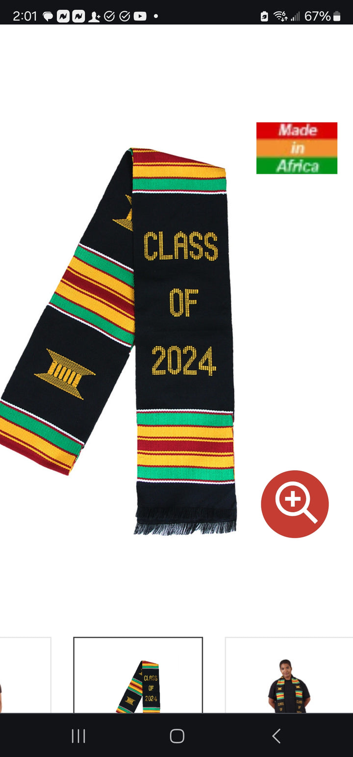 Class of 2024 Kente Sash