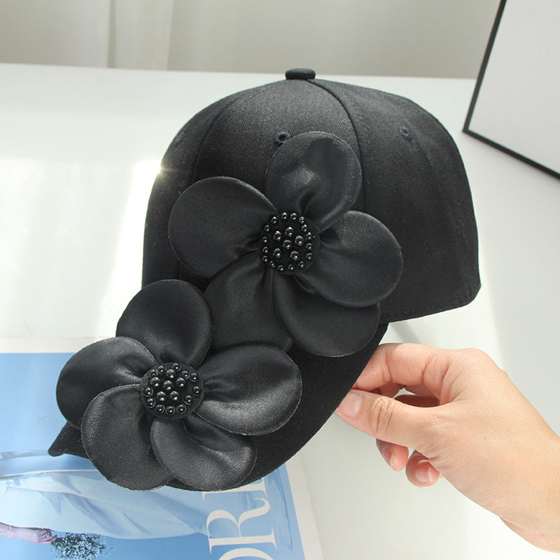 Women's Three-dimensional Flower Elegant Baseball Hat