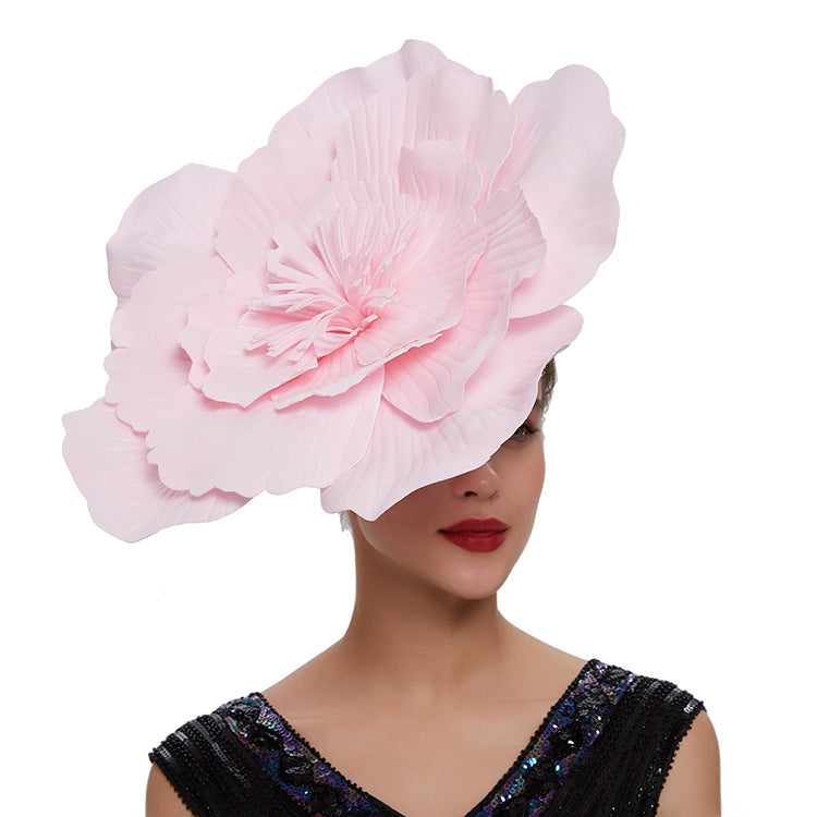 Theee Extra Flower Fascinator