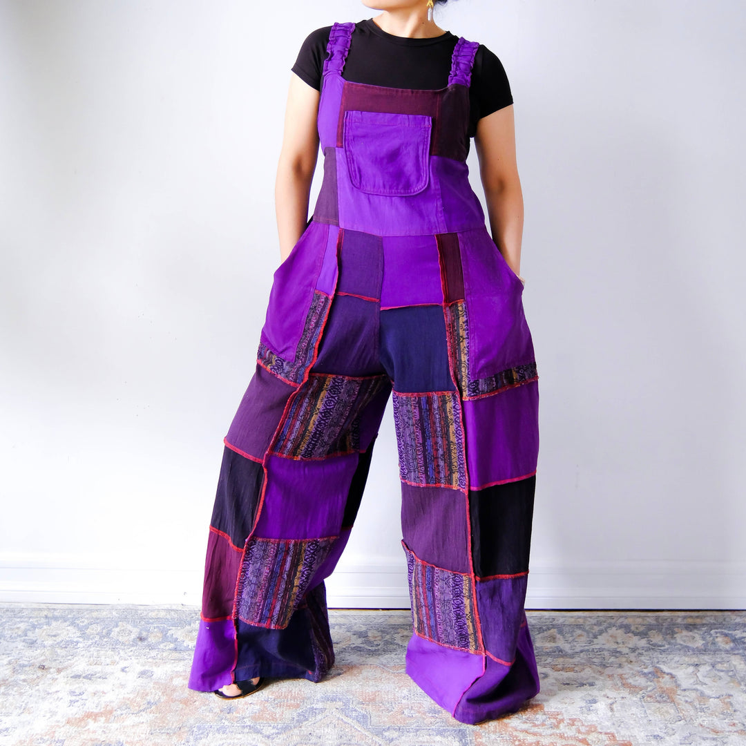 Pippi Patchwork Overalls