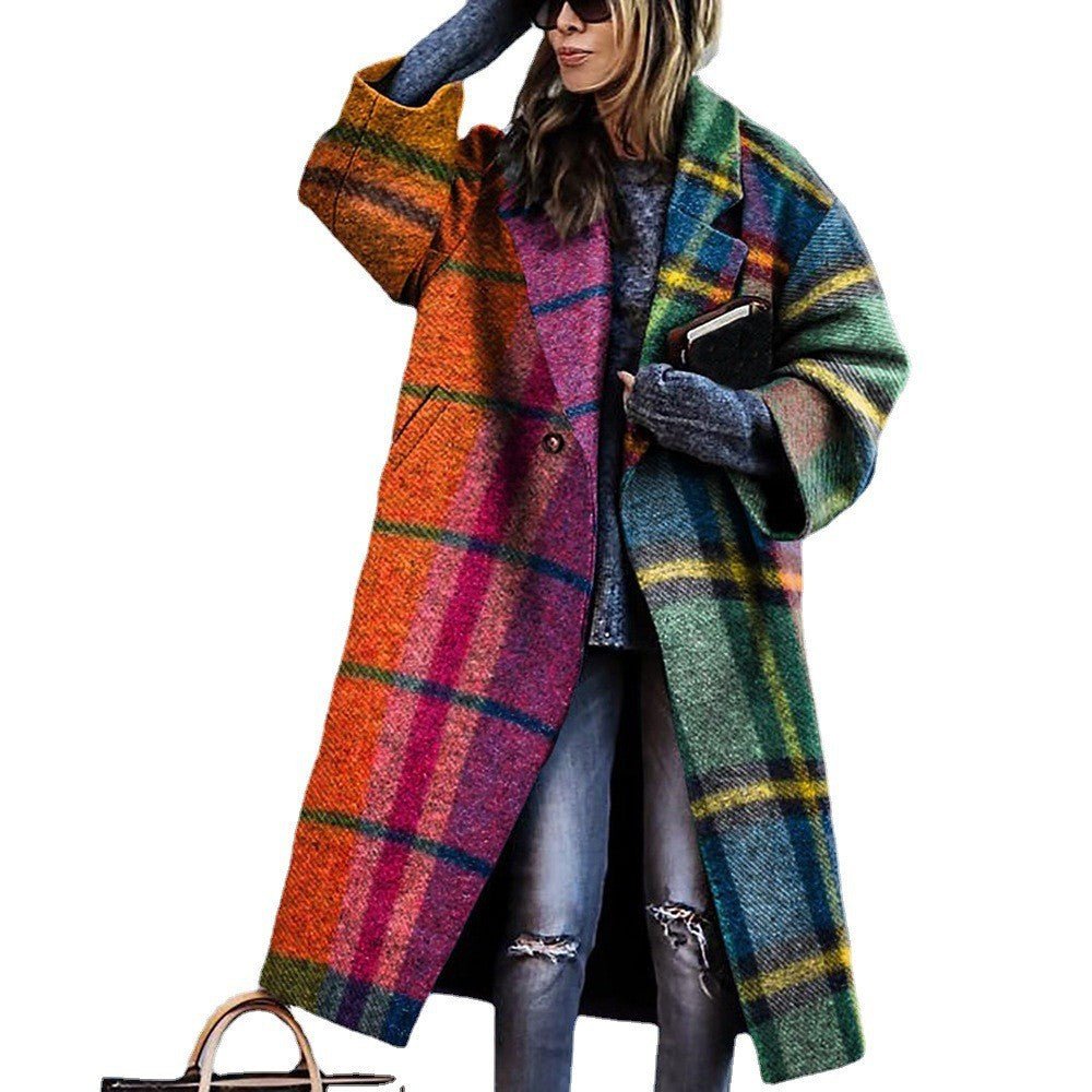 Kaleidoscope Plaid  Jacket