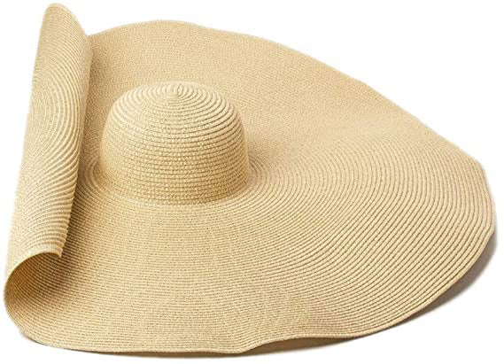 Super Extra Large Straw Hat