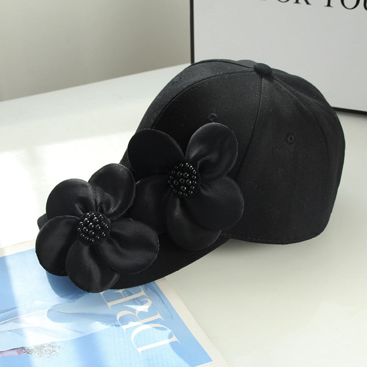 Women's Three-dimensional Flower Elegant Baseball Hat