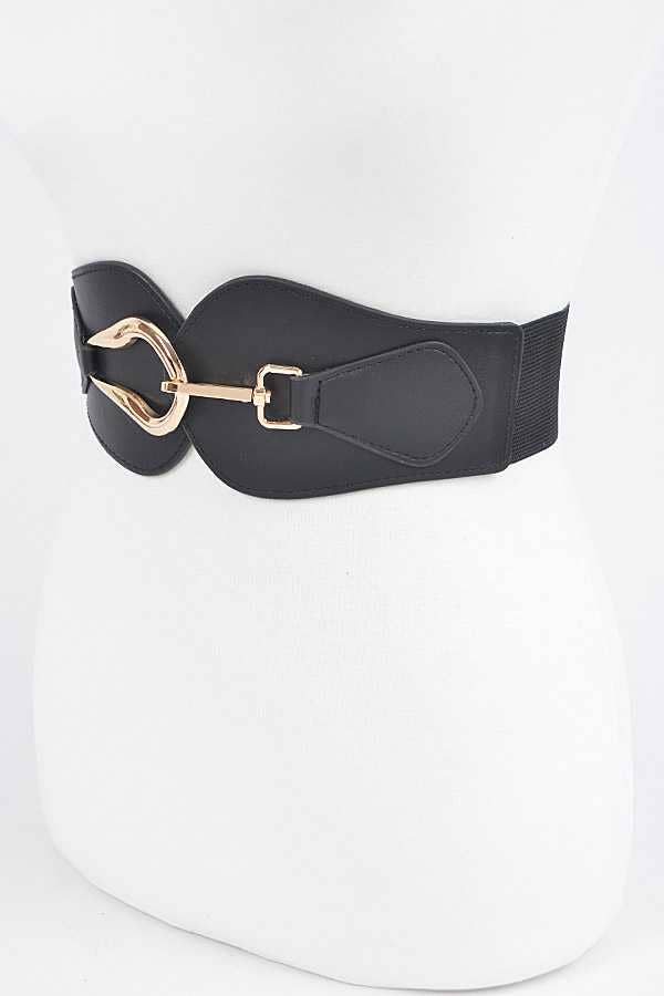 ICONIC HOOK AND EYE PLUS SIZE ELASTIC BELT HB8561