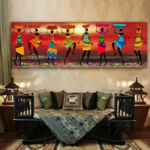 Painting - Dancing African Women