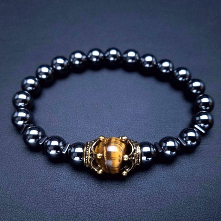 Tiger eye stone bead bracelet