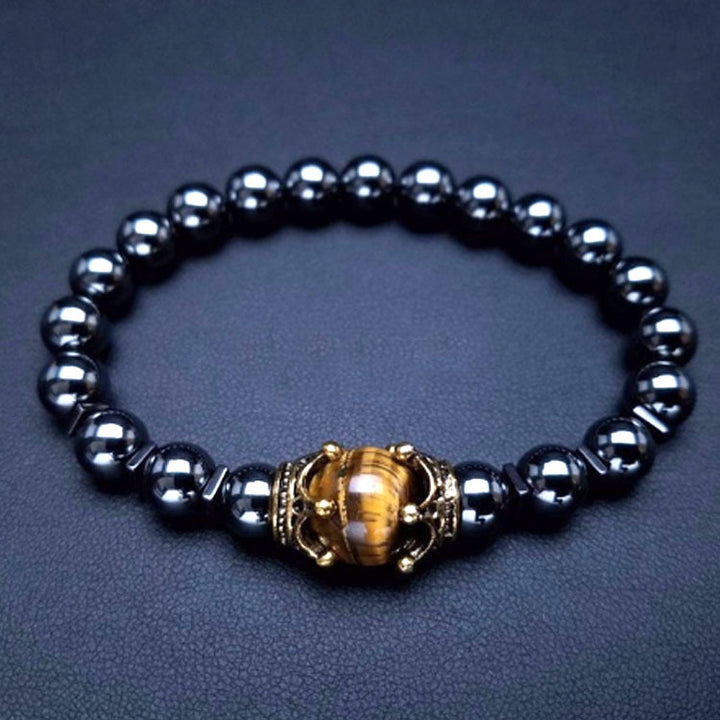 Tiger eye stone bead bracelet