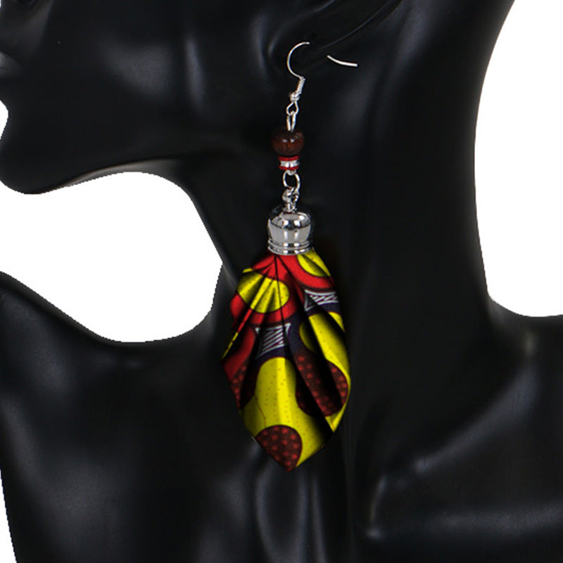 Ethnic style handmade earrings