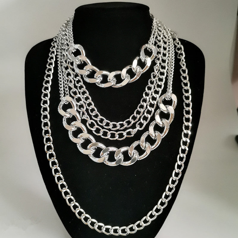 Chunky Multi-layer Ladies' Necklace