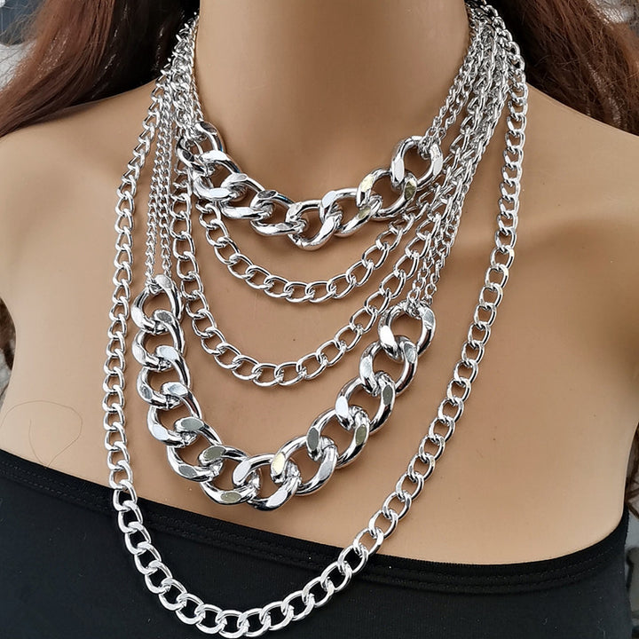 Chunky Multi-layer Ladies' Necklace