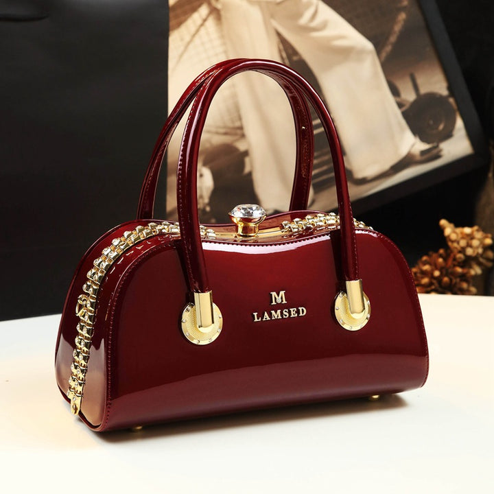 Luxe Patent Handbag