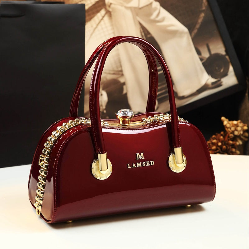 Luxe Patent Handbag