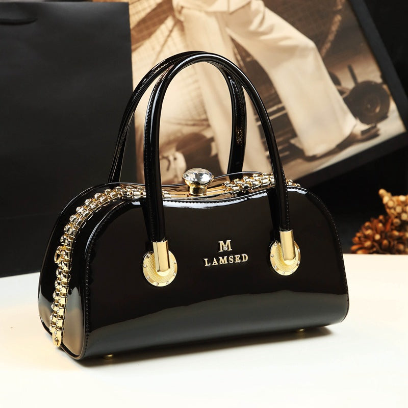 Luxe Patent Handbag