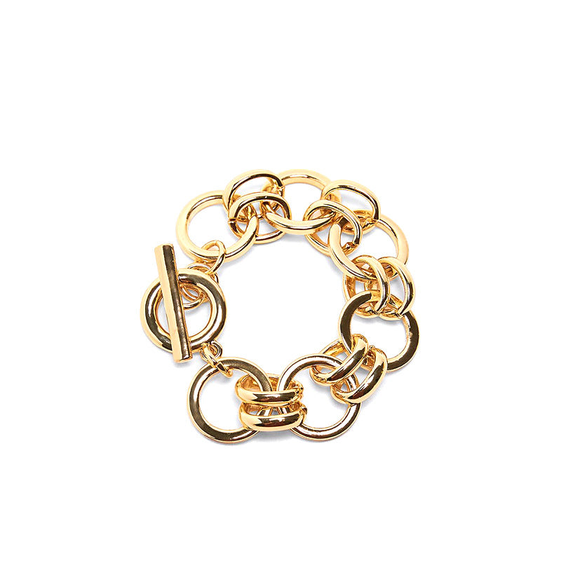 Ladies Chunky Gold Bracelet