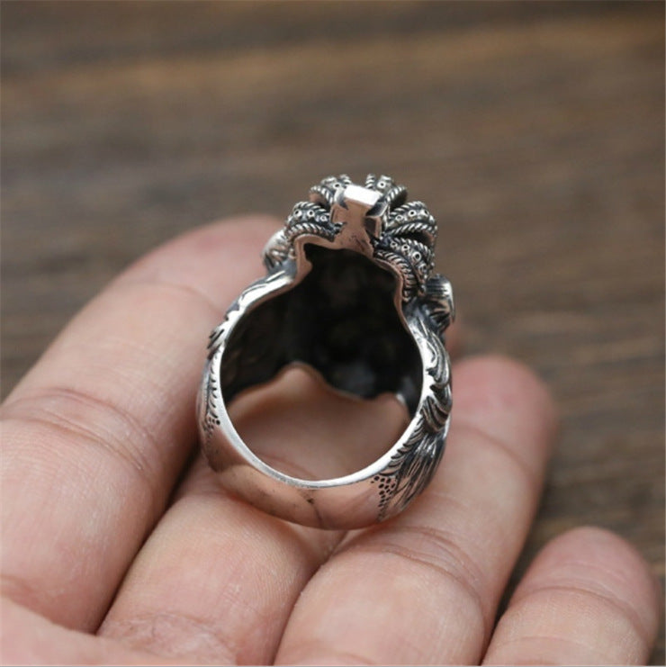 Crowned Lion king Ring