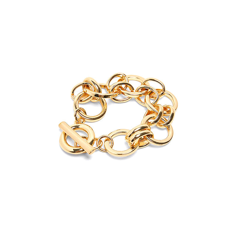 Ladies Chunky Gold Bracelet