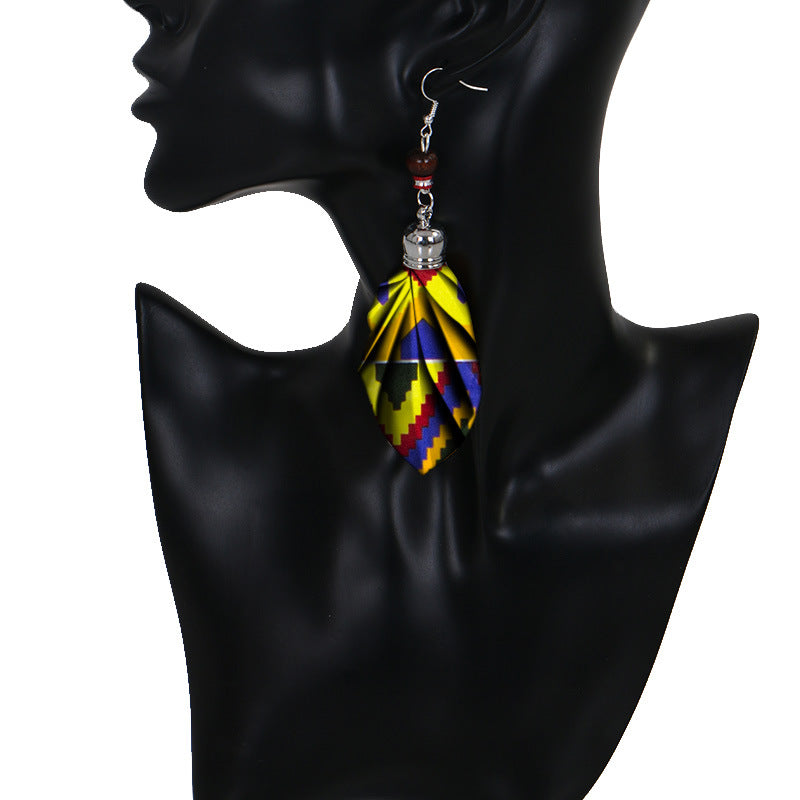 Ethnic style handmade earrings