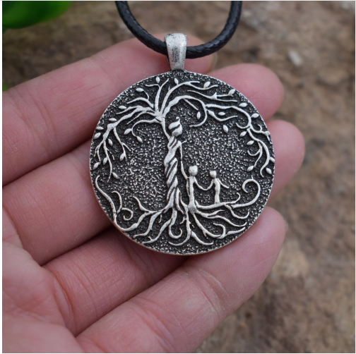 Mom and kids Tree of Life Necklace