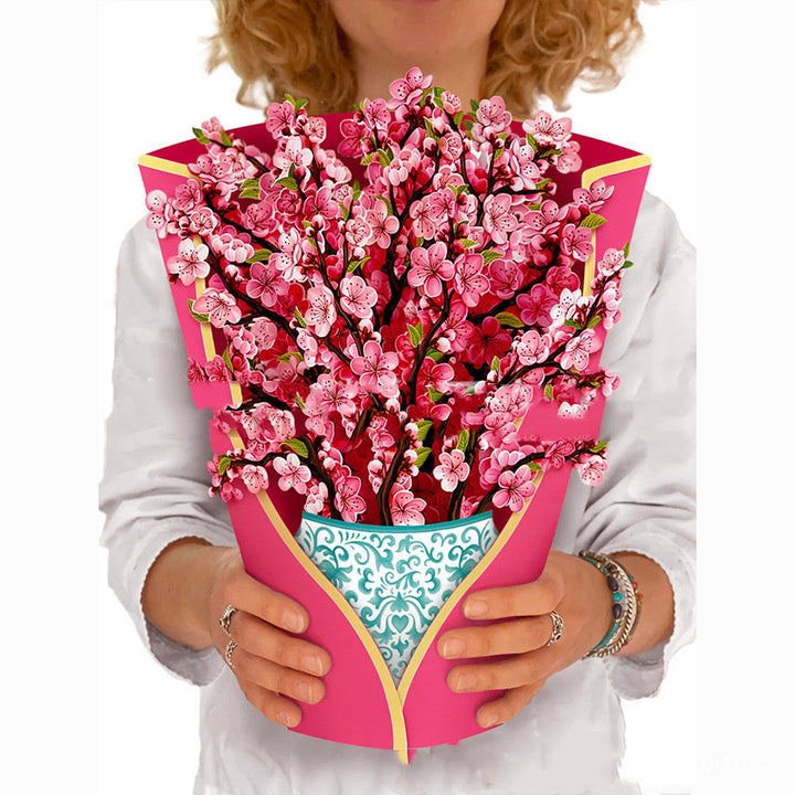 3D Bouquet Greeting Card