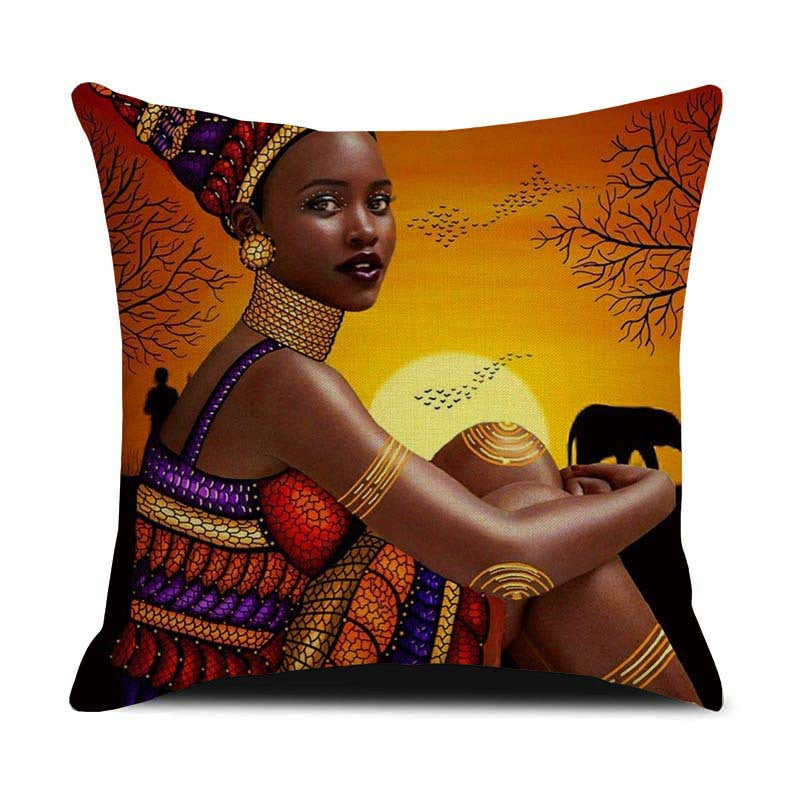 Cushions: Afro-centric Throw Pillows