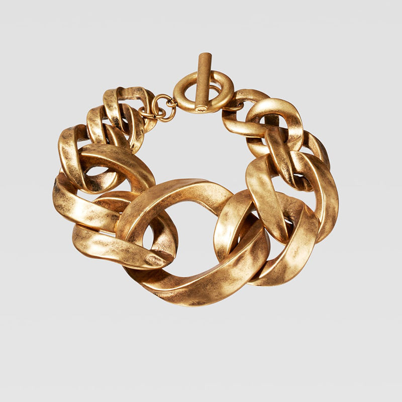 Ladies Chunky Gold Bracelet