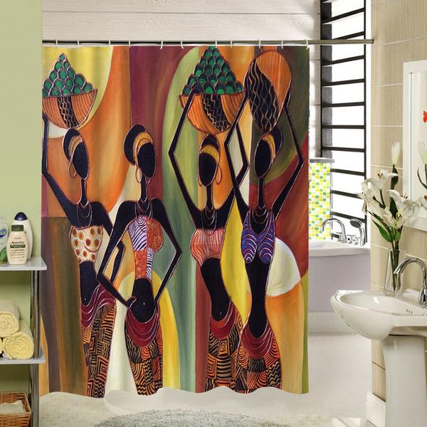 Market Place Shower Curtain