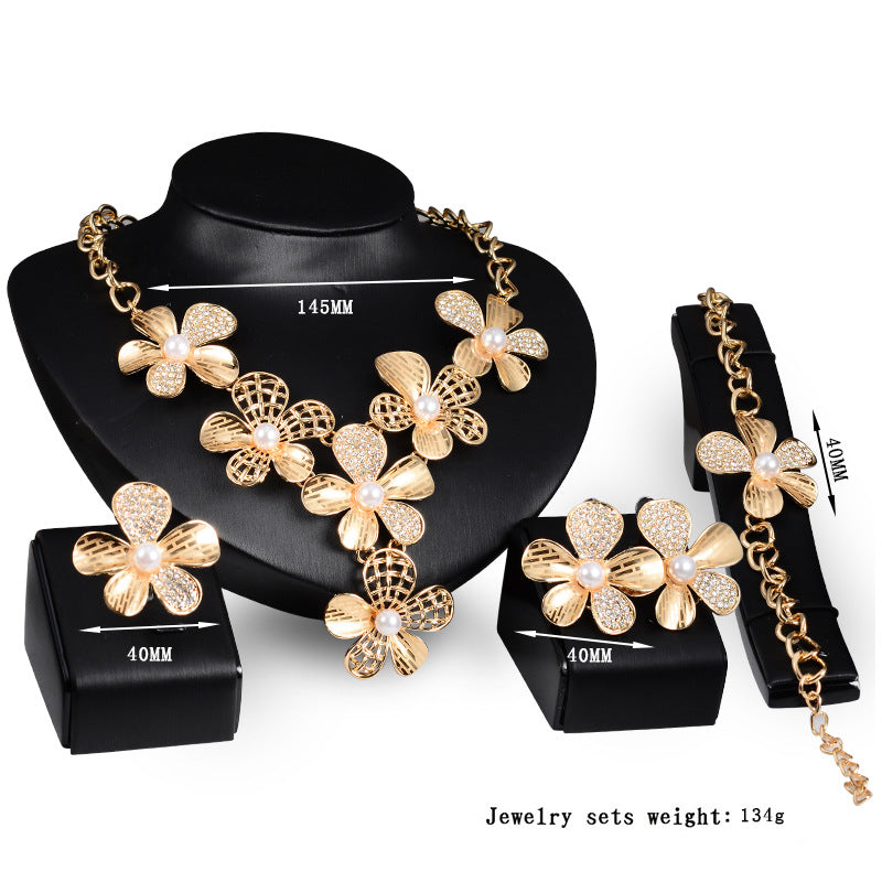 Bloom Four-piece Jewelry Set